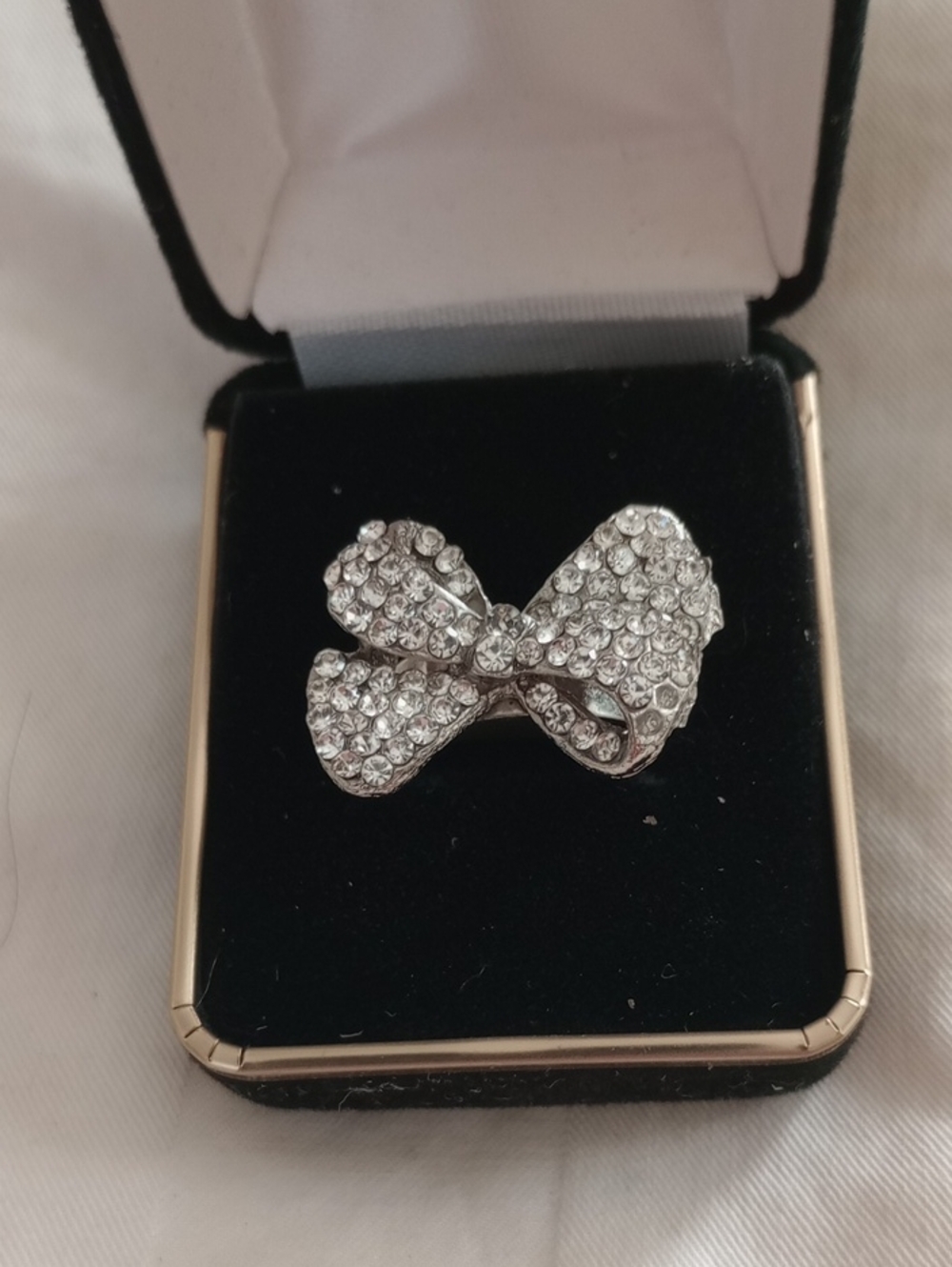 🧡Silver Tone Multi-Stone Fashion Ring set with Crystal And Rhinestone Accents